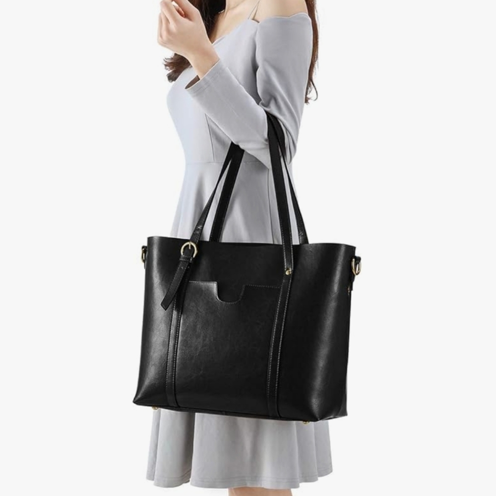 Kattee Leather Tote